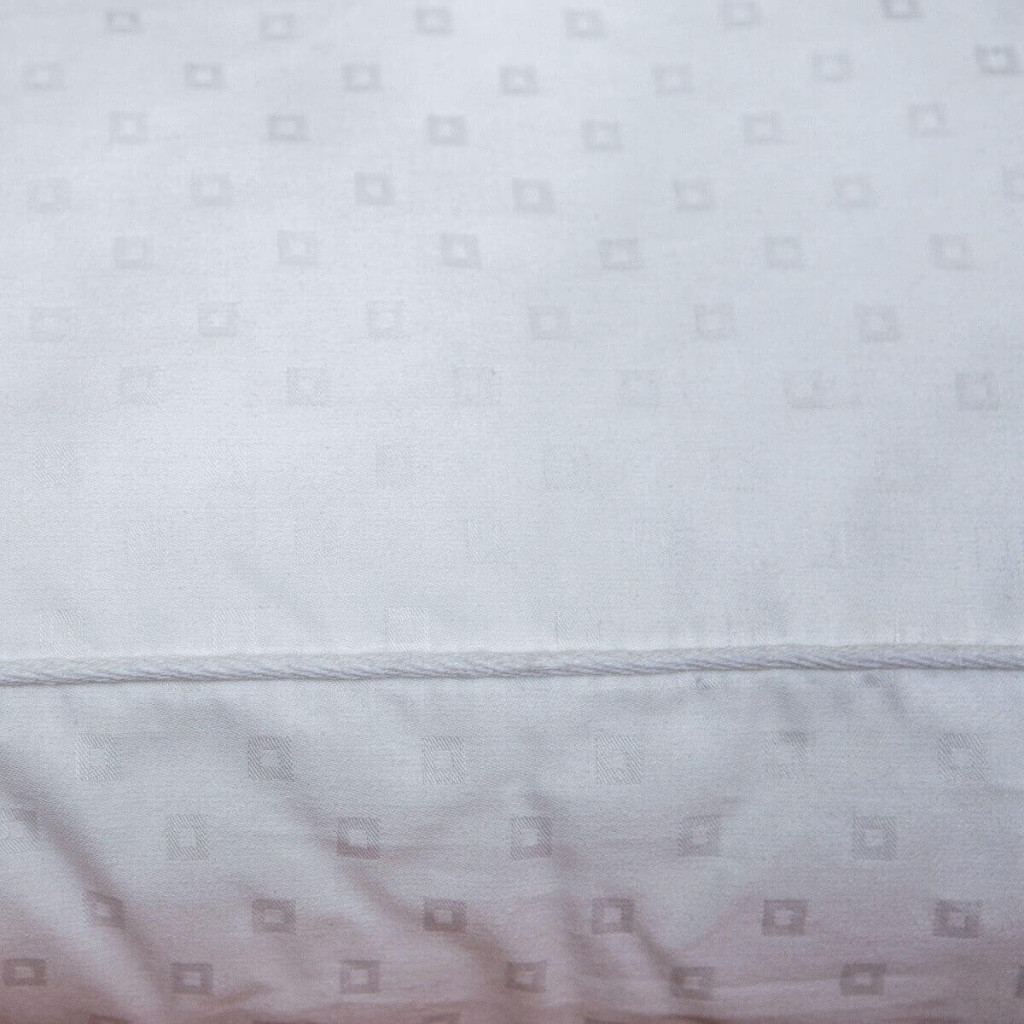 Édredon gonflant jacquard Blanc duvet