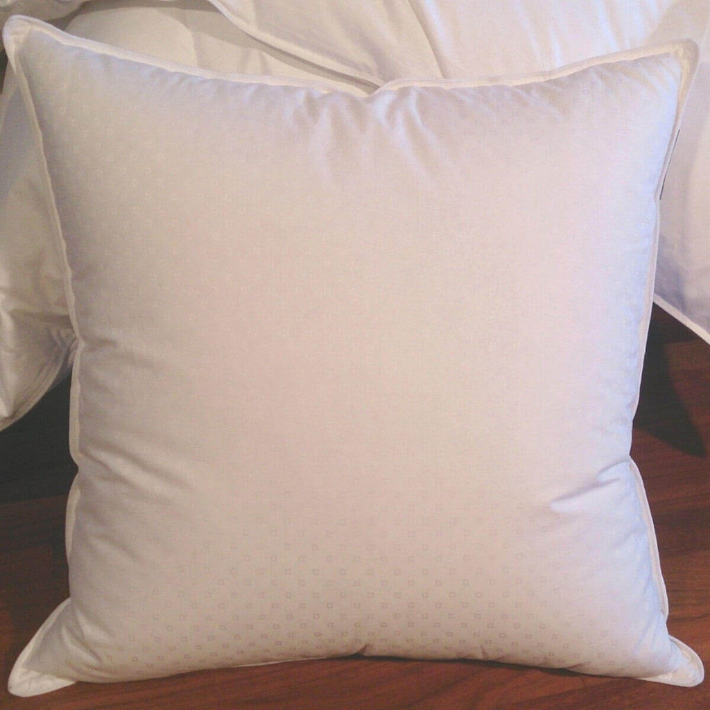 Oreiller 90% duvet jacquard luxe