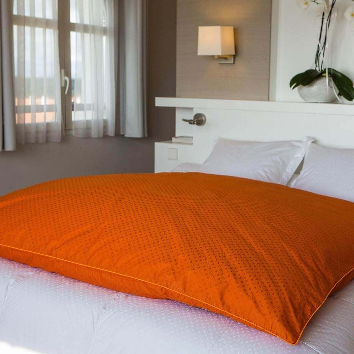 Édredon gonflant jacquard couleur duvet