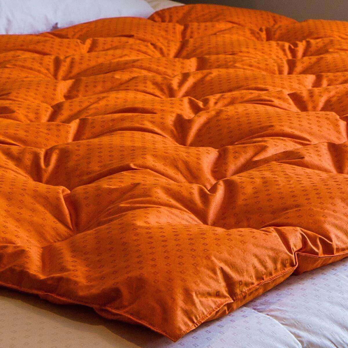 Plaid jacquard couleur duvet