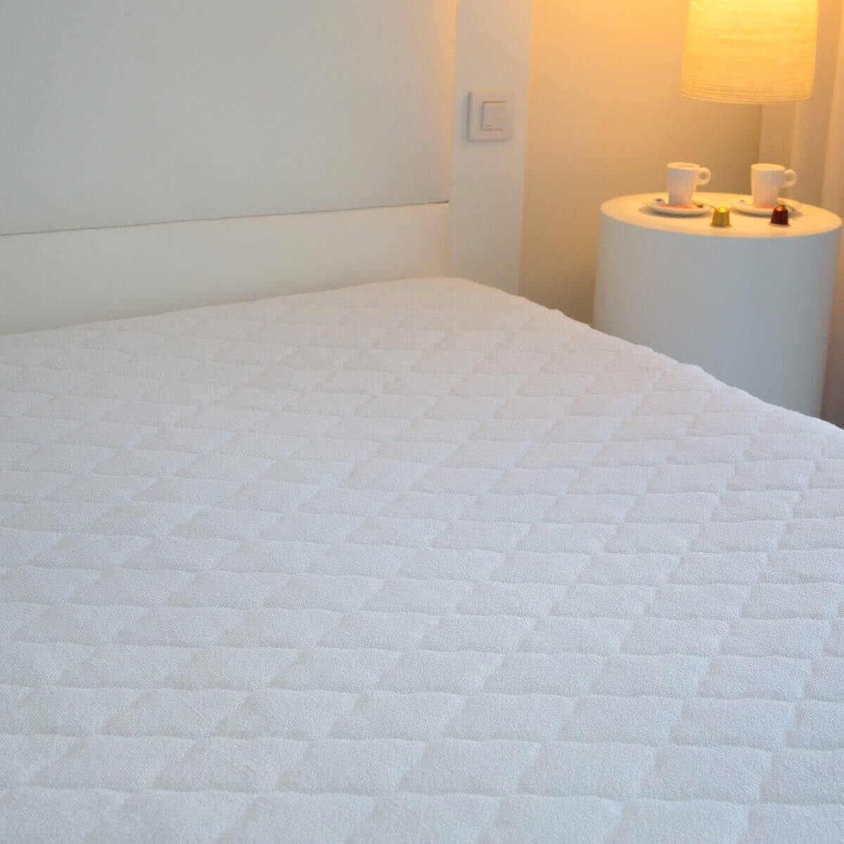 Protège-matelas matelassé éponge