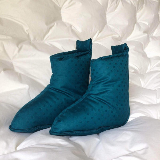 Chaussons duvet Femme jacquard