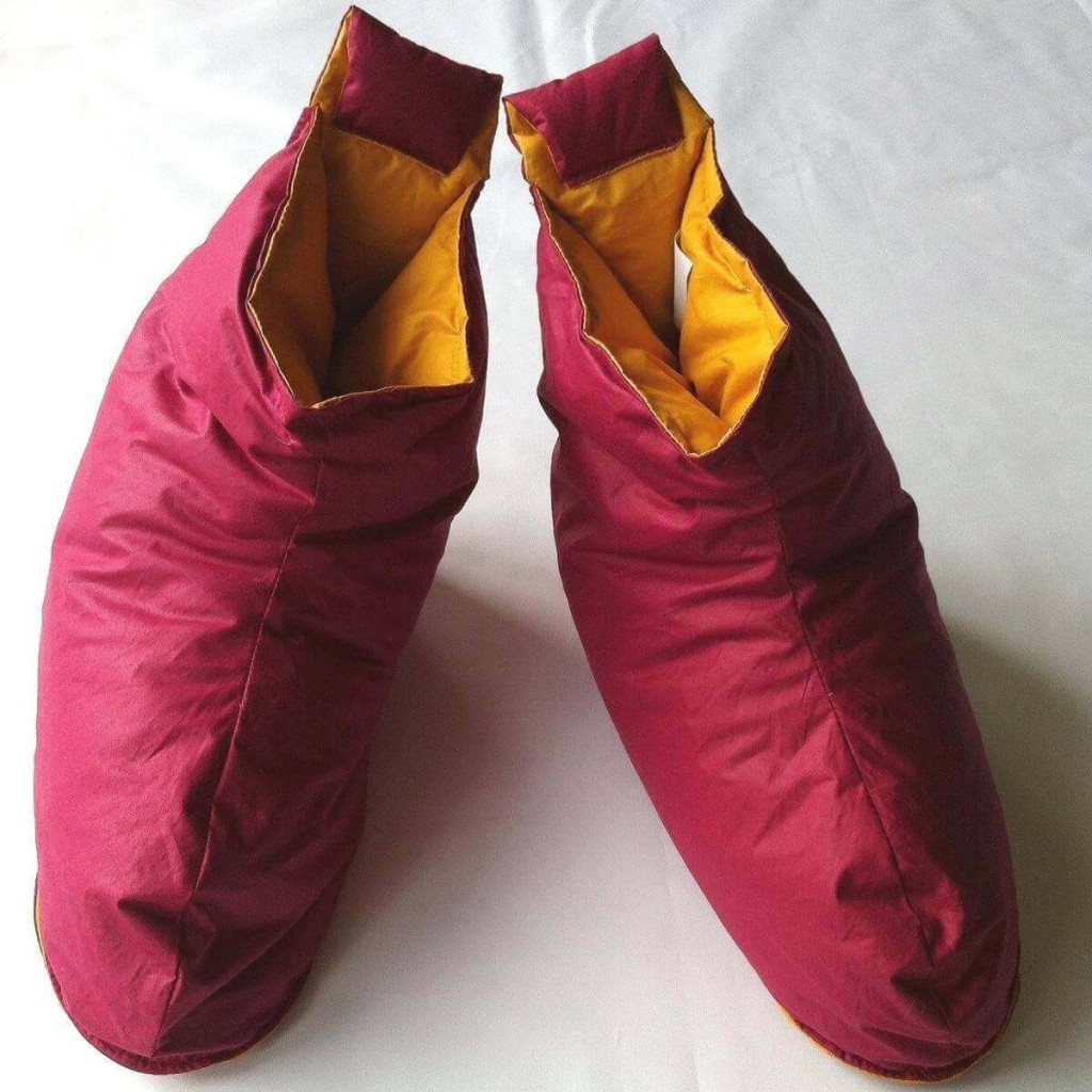 Chausson en duvet sur-mesure