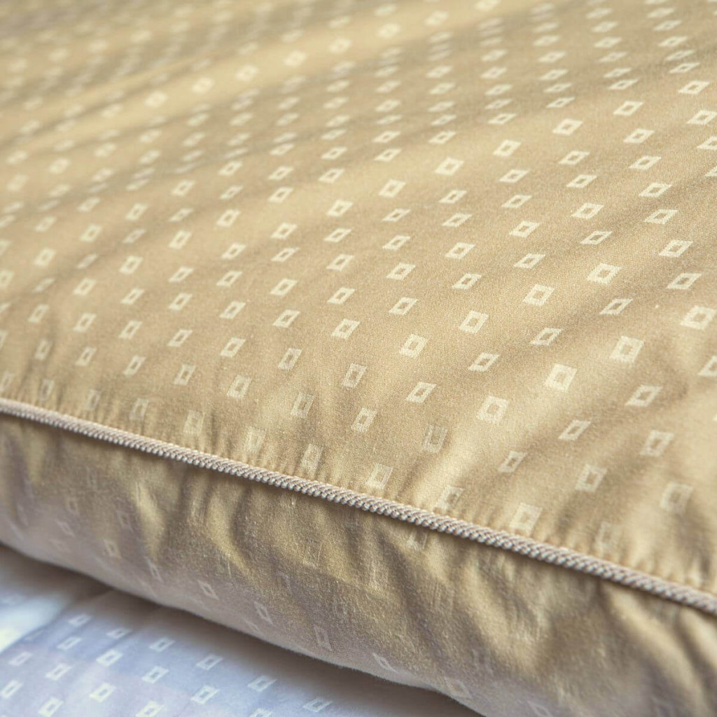 Édredon gonflant jacquard couleur duvet