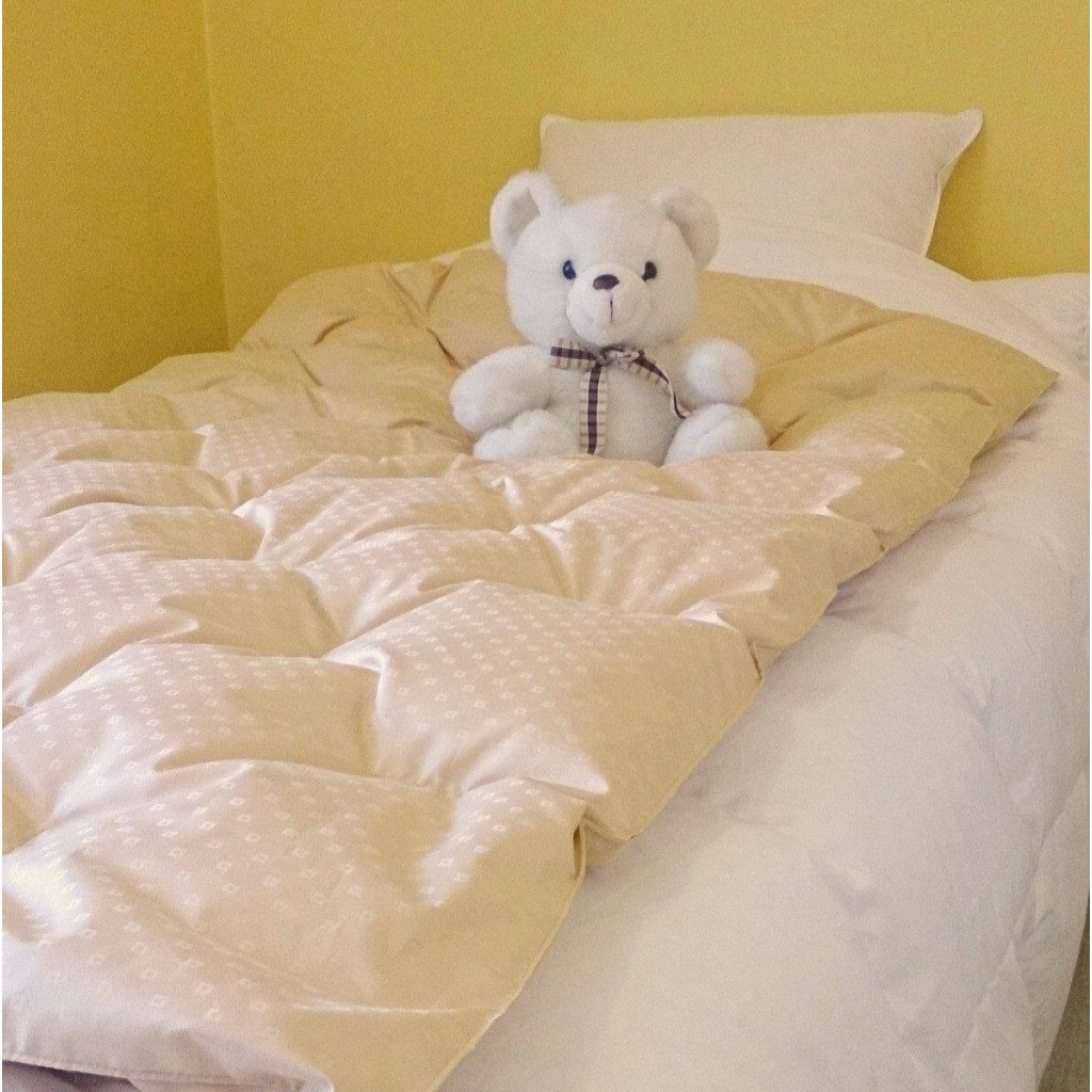 Plaid enfant matelassé naturel