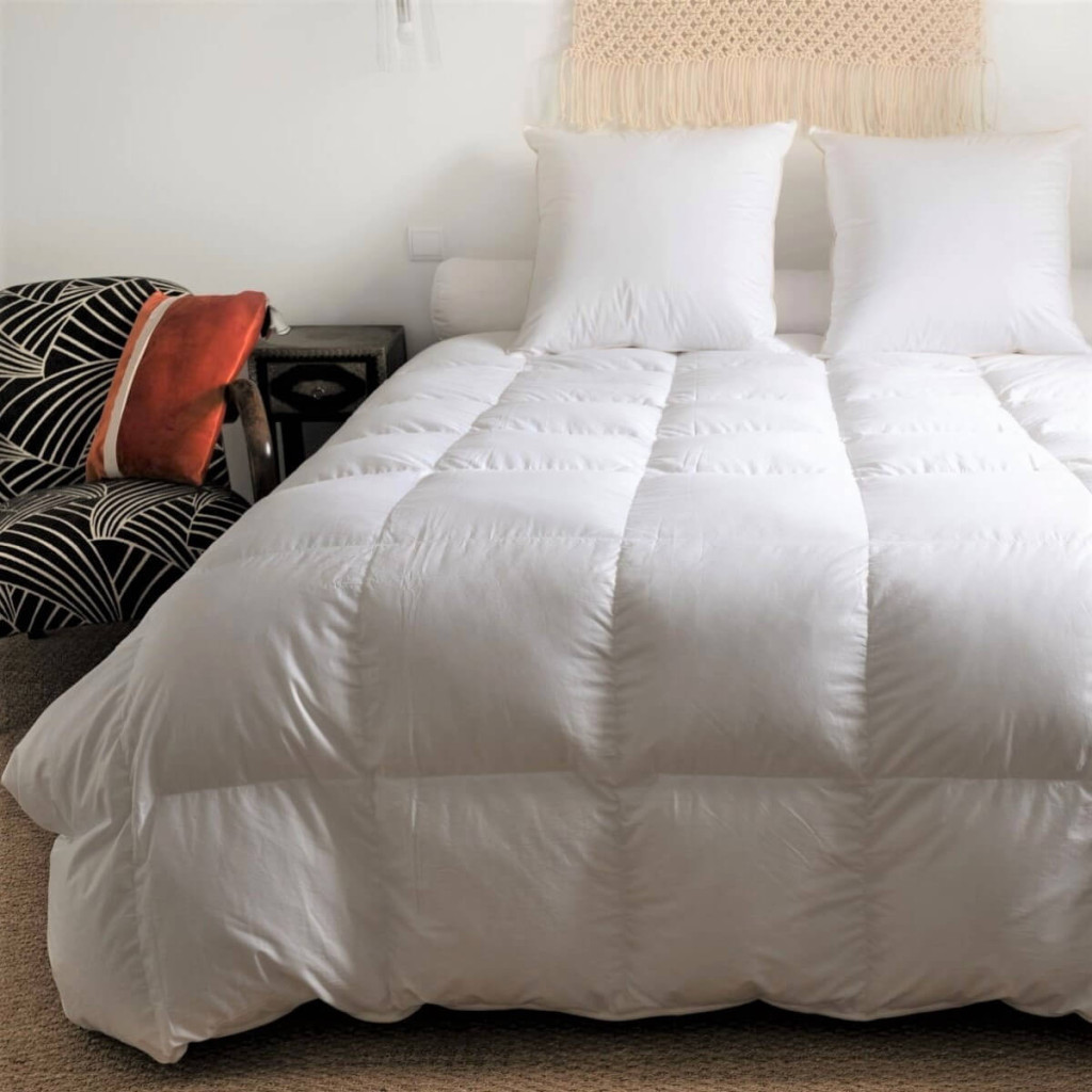 Couette king size Couple oie duvet