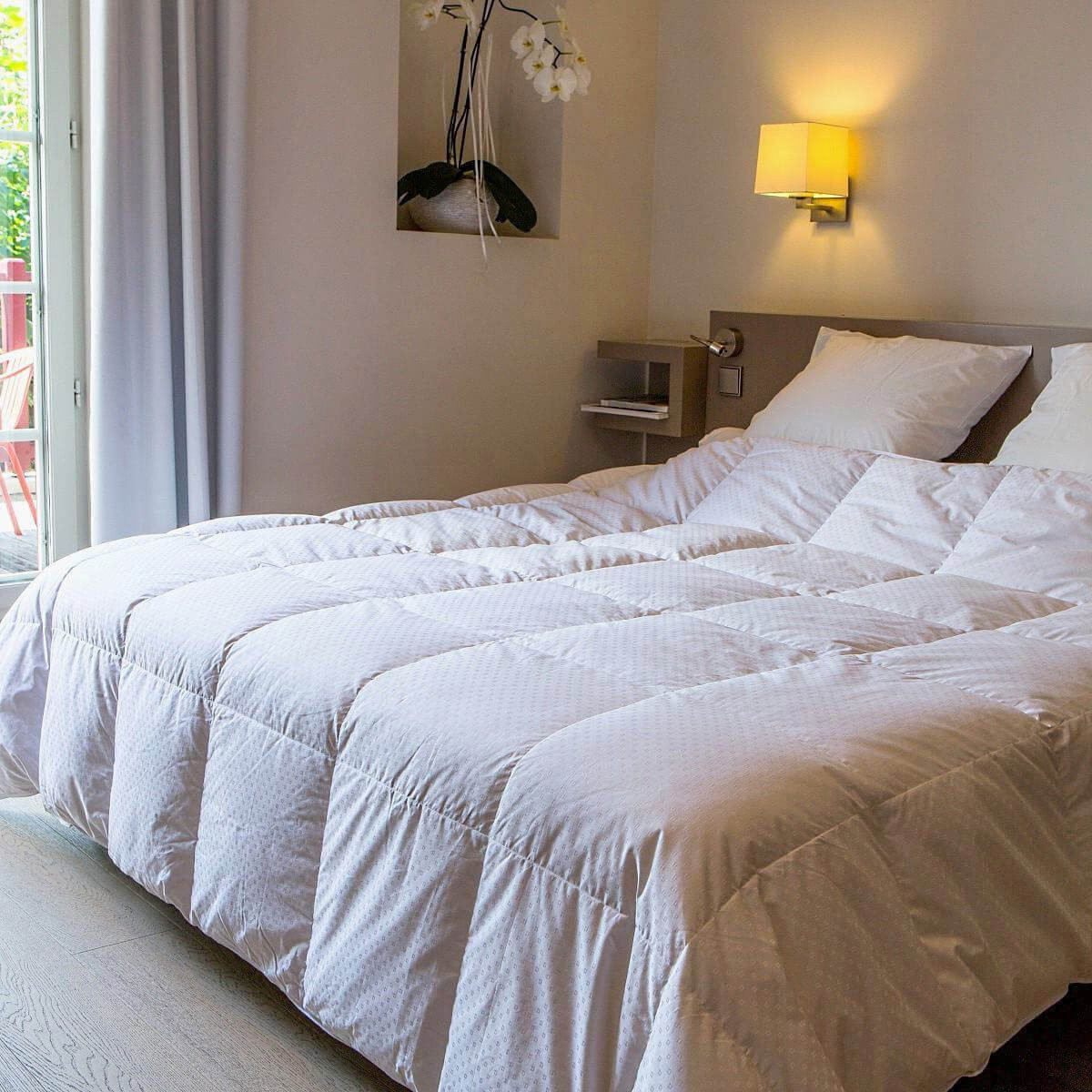 Couette duvet tempérée luxe