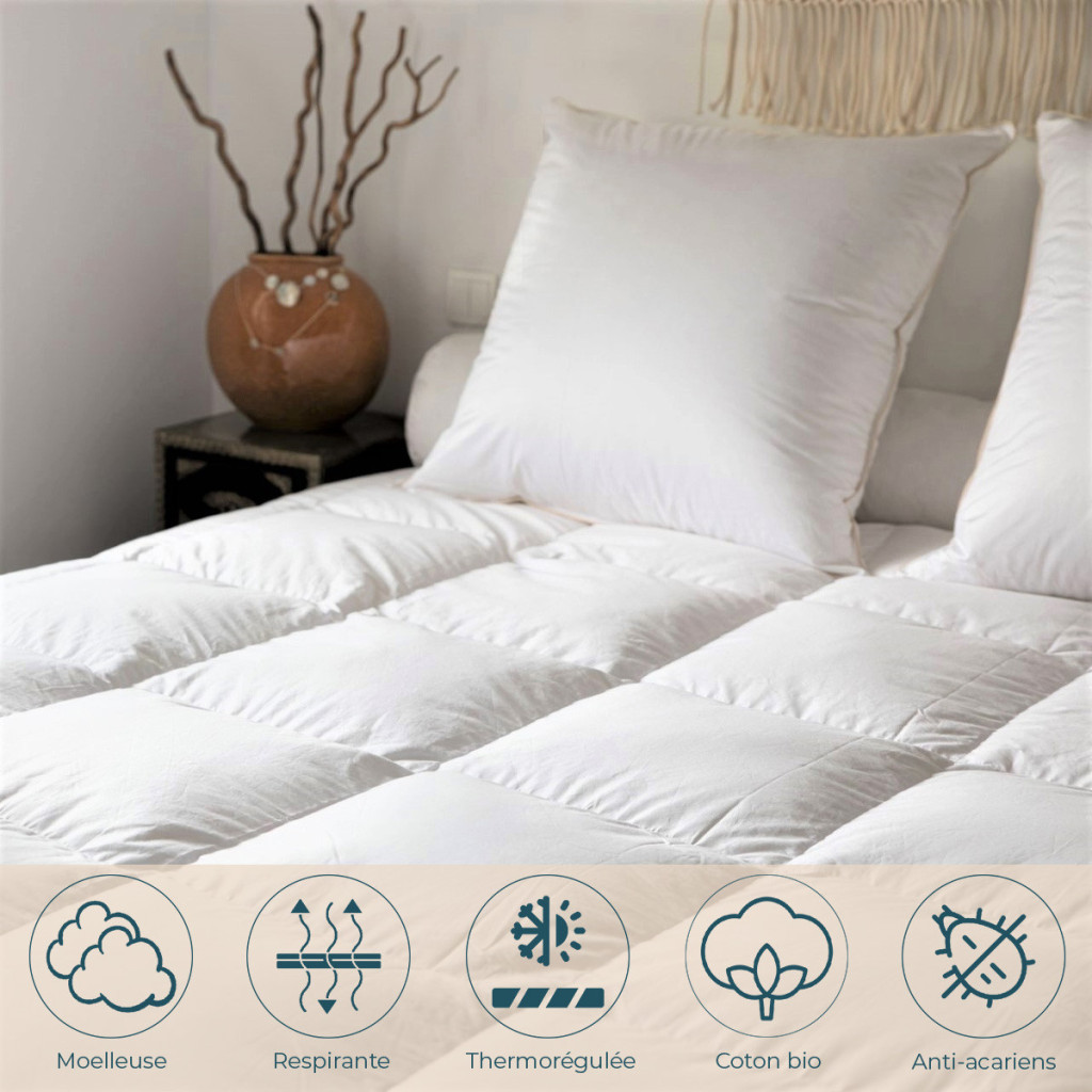 Couette Couple oie duvet avantages