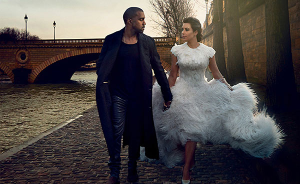Robe mariée Kim Kardashian