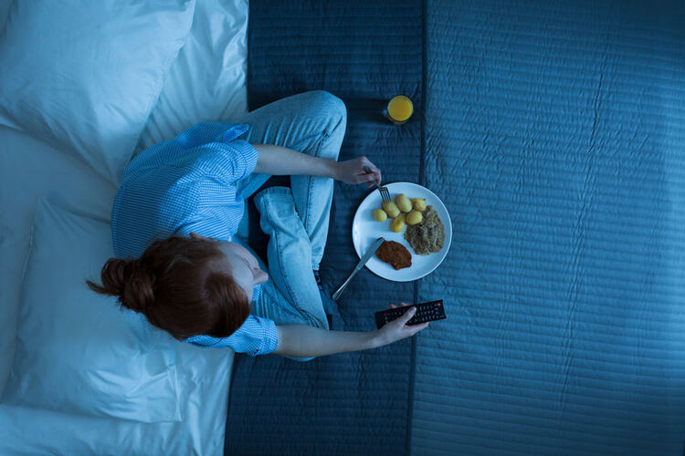 Repas équilibré pour bien dormir