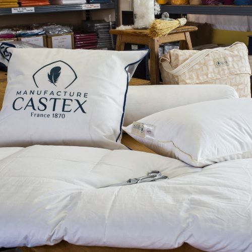 Couettes et édredons naturels en duvet Castex