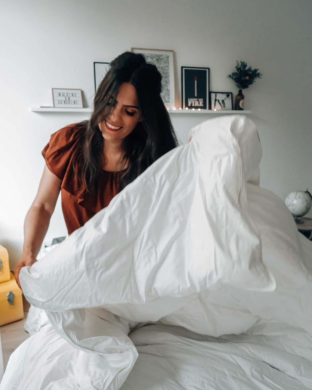 enveloppe coton bio couette été