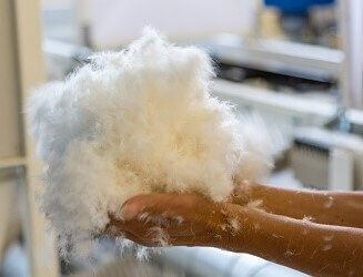 duvet pour garnissage couette