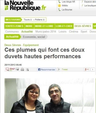 Couettes castex la nouvelle république