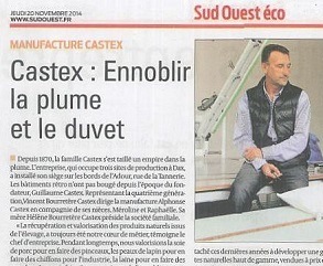 castex sud ouest éco