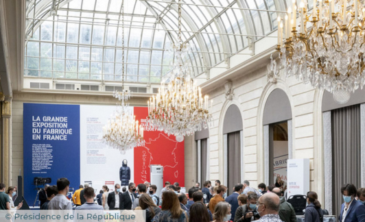 La Manufacture Castex à la Grande Exposition du Fabriqué en France à l'Elysée