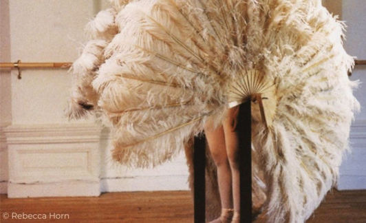 L'utilisation de la plume par Rebecca Horn